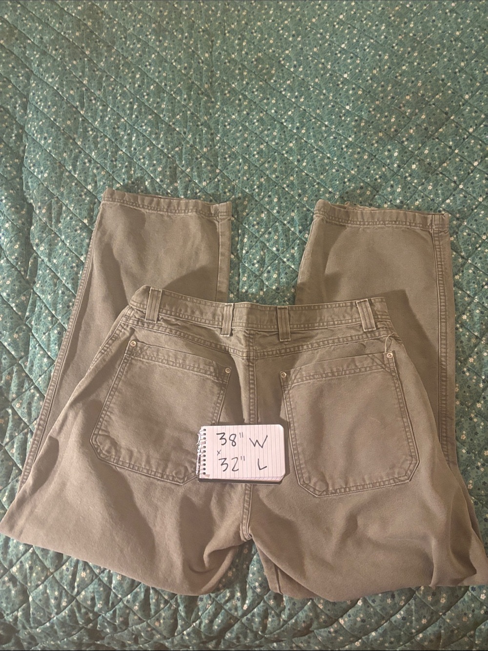 Arizona Jean Company Olive Green Chinos - Straight Fit